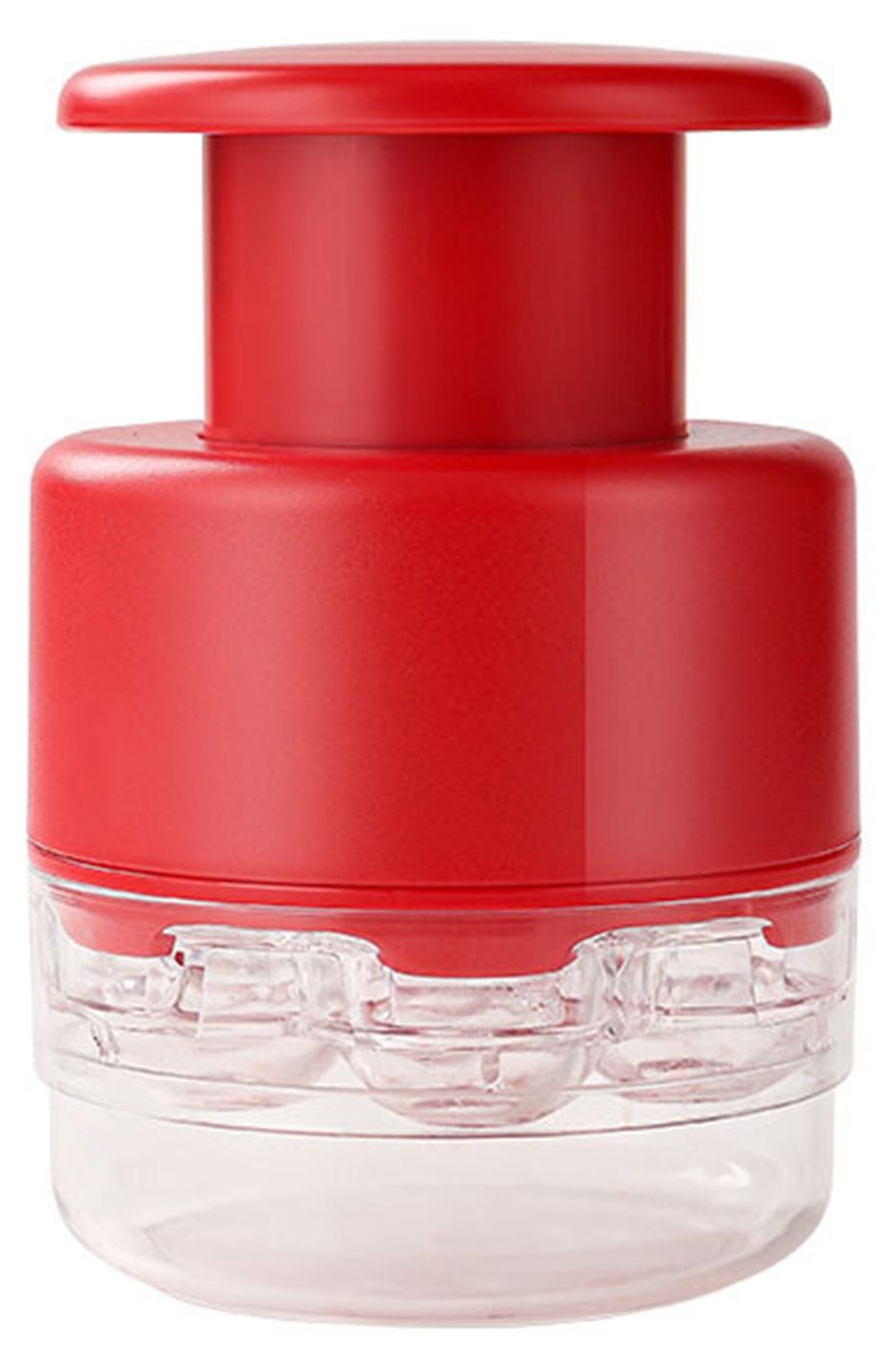 Bremen Kirschentsteiner mit 7 Löchern, Backzubehör zum Entsteinen von Kirschen und Pflaumen, Obstentsteinungswerkzeug für Küche, Backen, Camping, Picknick 4641325