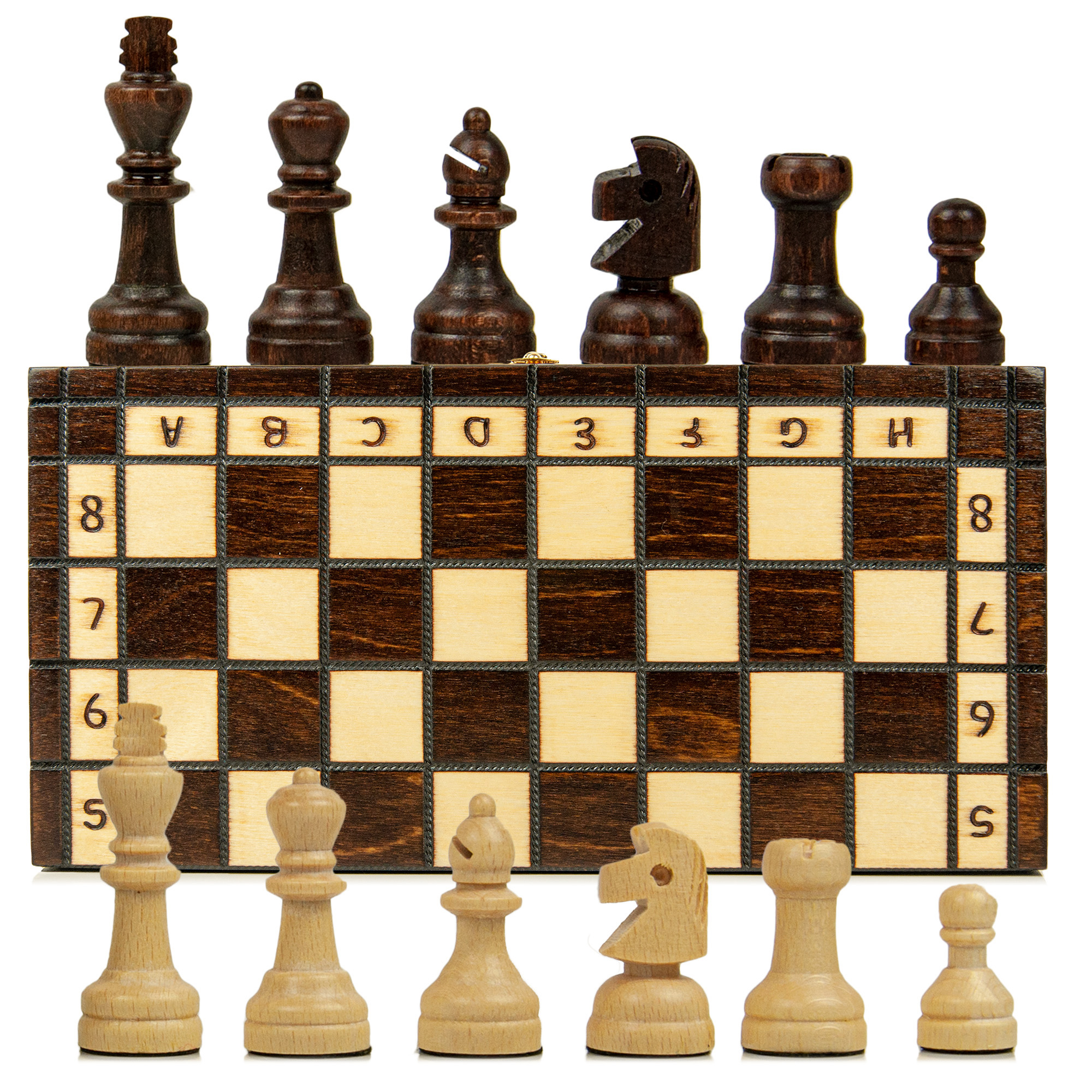 Schachspiel im Beutel