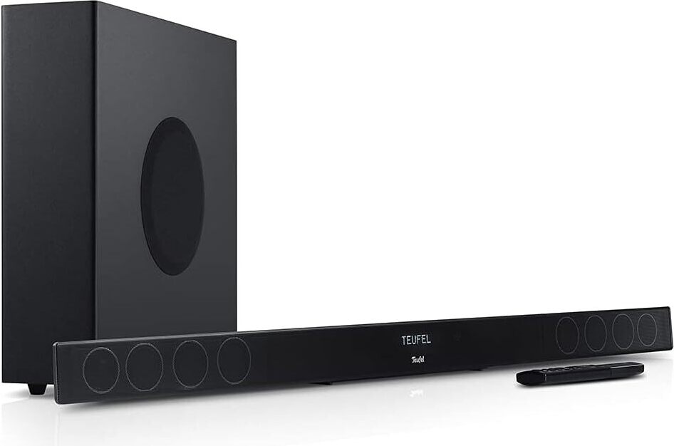 Teufel CINEBAR 11 "2.1-Set Soundbar Subwoofer Bluetooth Sound Musik Film Schwarz