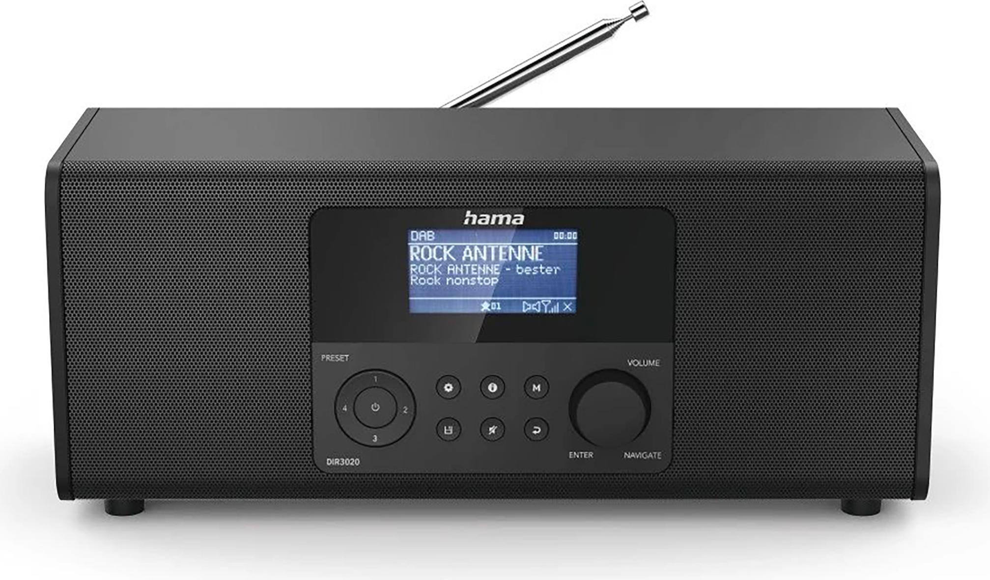 Hama Internetradio DIR3020 FM/DAB/DAB+/Internetradio 54873