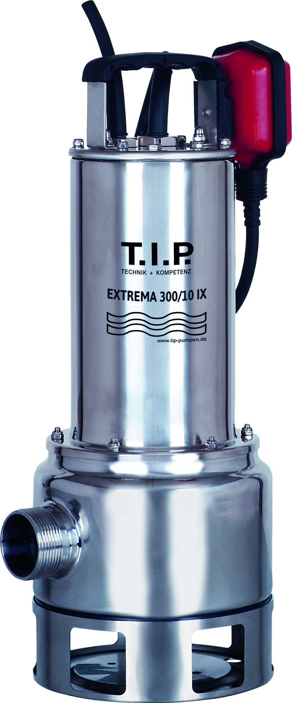 Ponorné čerpadlo na odpadovú vodu T.I.P. Extrema 300/10 IX, max. prietok 19 500 l/h, výkon: 1 200 W