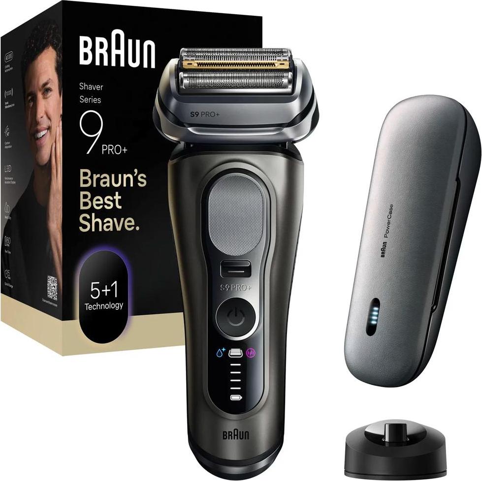 BRAUN Series 9 PRO+ 9625s Herrenrasierer Elektrorasierer Pro-SensoAdapt, Farbe:Titan