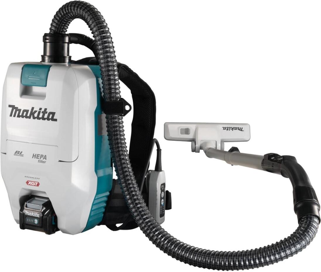 Akumulátorový vysávač Makita XGT 40 V max - 180 mbar - 2,0 l