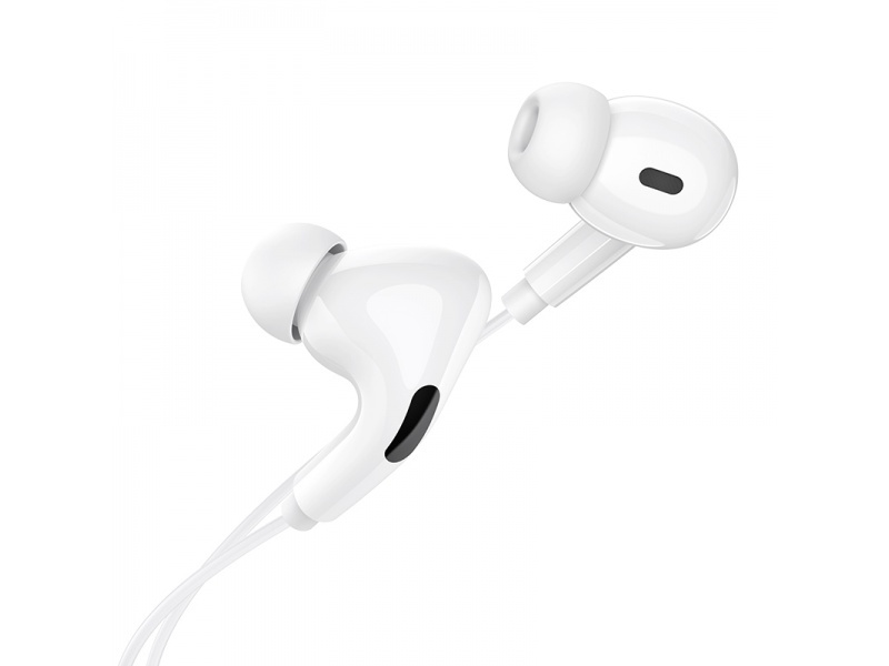 Slúchadlá Hoco s konektorom USB-C M83 biele