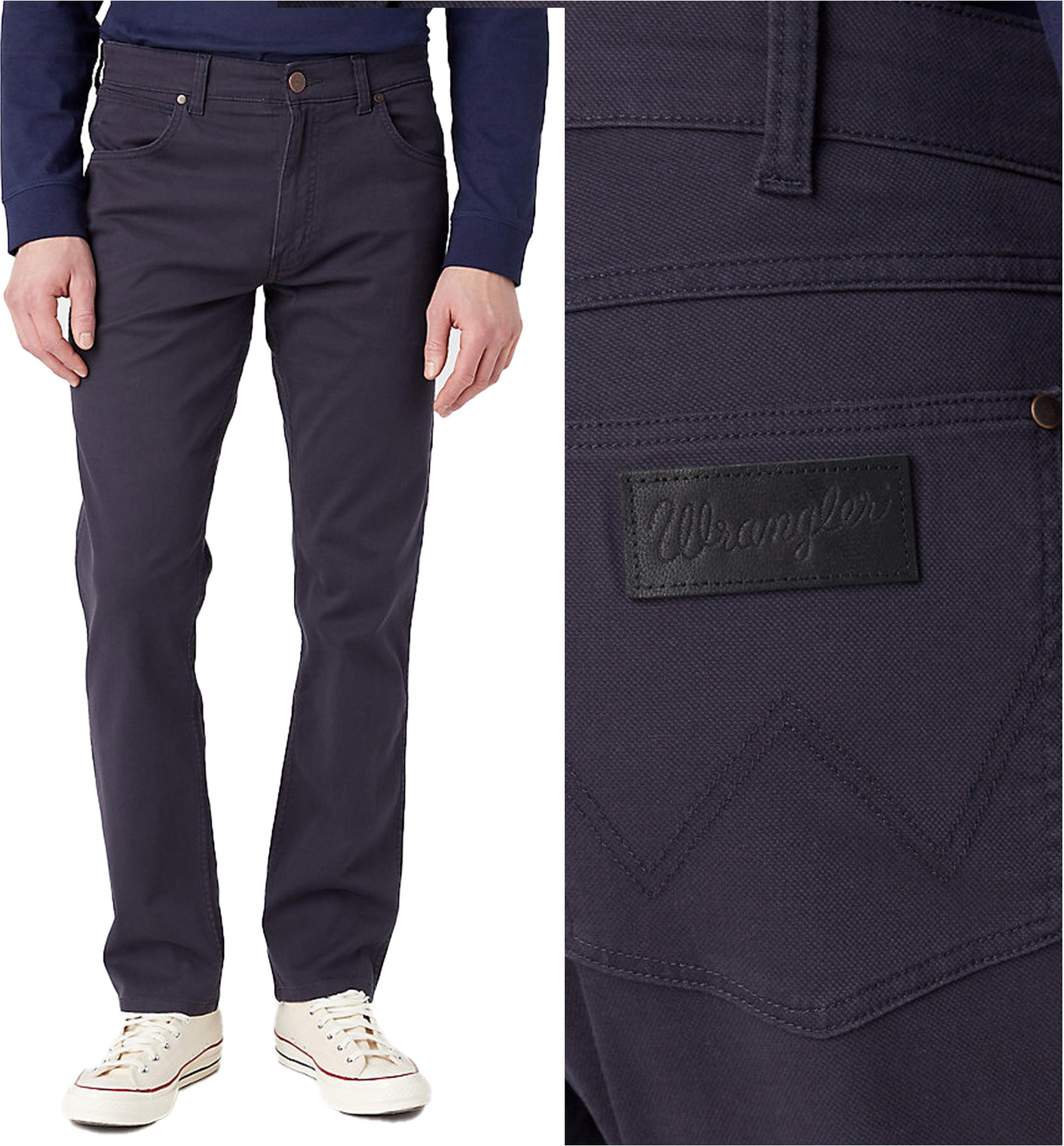 Wrangler Herrenmaterialhose Greensboro Dark Navy W15qlnxae Material