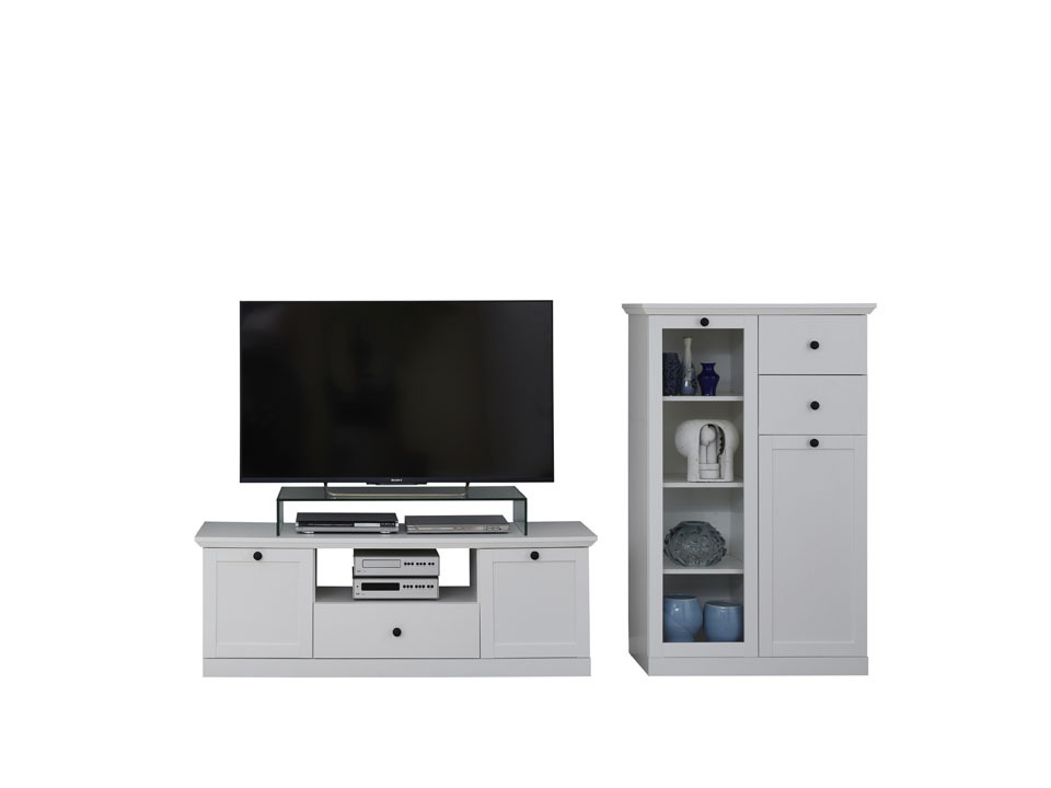 ebuy24 Brax TV Tisch Aufstellung G, weiss. 42-1860.981.01