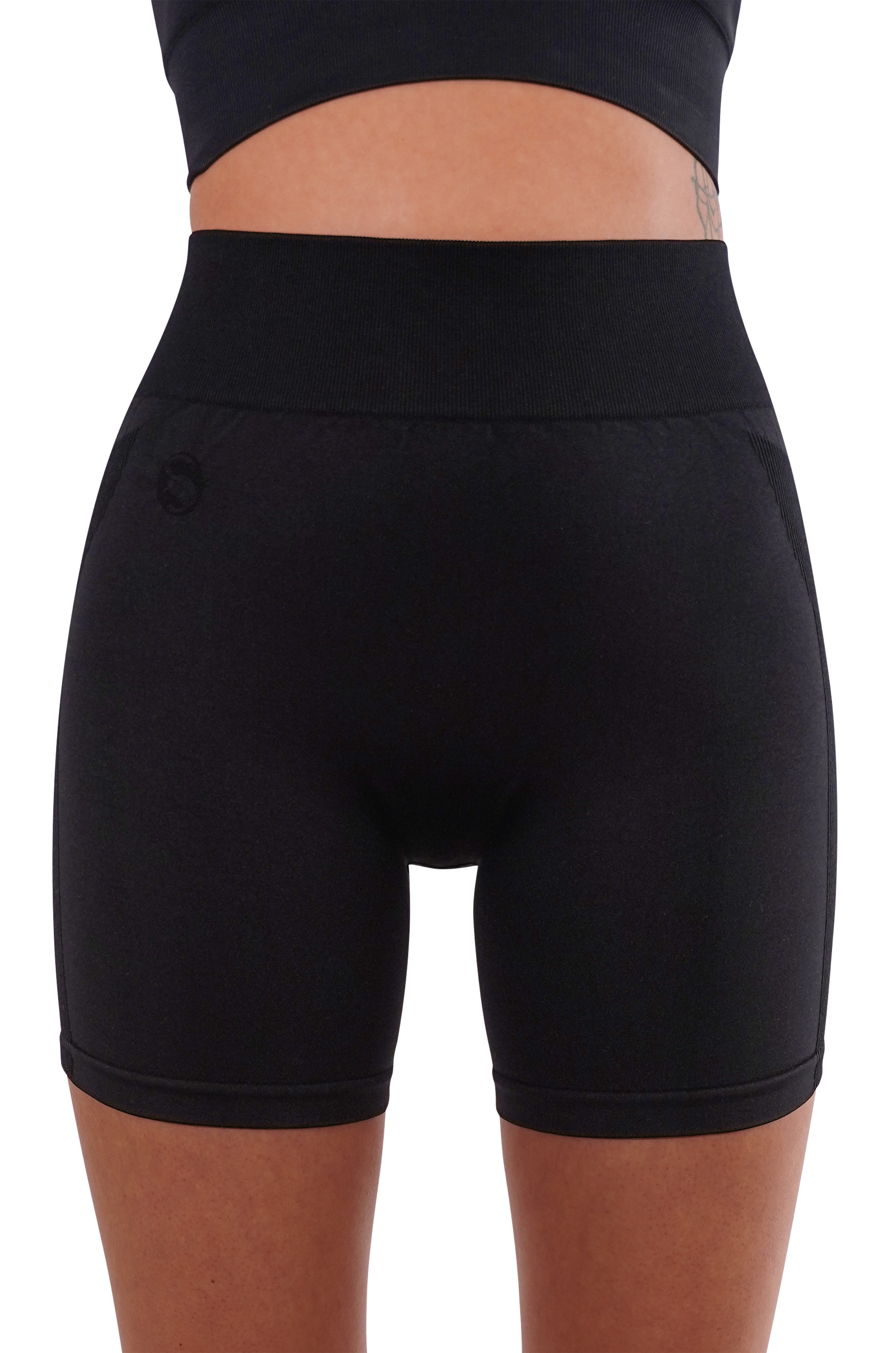 Leif Nelson SEAMLESS SPORT - Leggings - Hosen - schwarz 