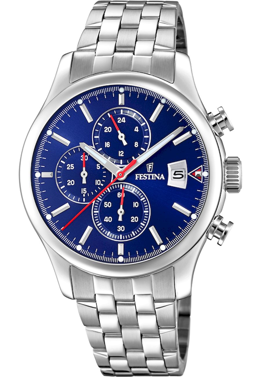 Festina - Náramkové hodinky - Pánske - Chronograf - F20374-2 - Chronograf