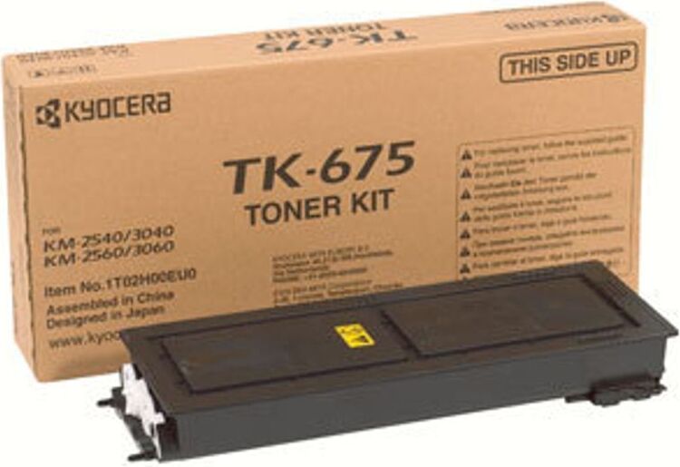 Kyocera TK 675 - čierna - originálna - tonerová kazeta