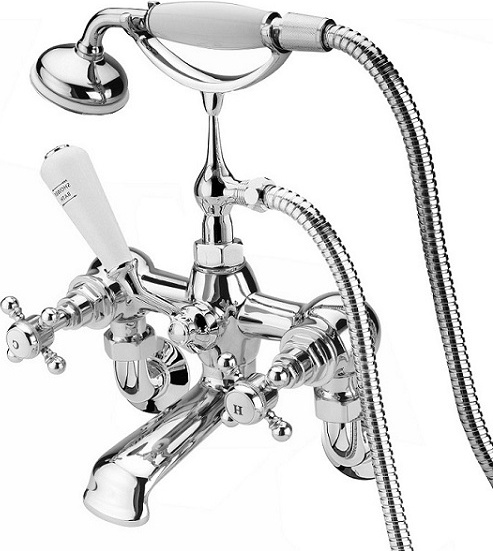 ROGIER & MOTHES Retro-Zweigriff-Wandarmatur CANTERBURY