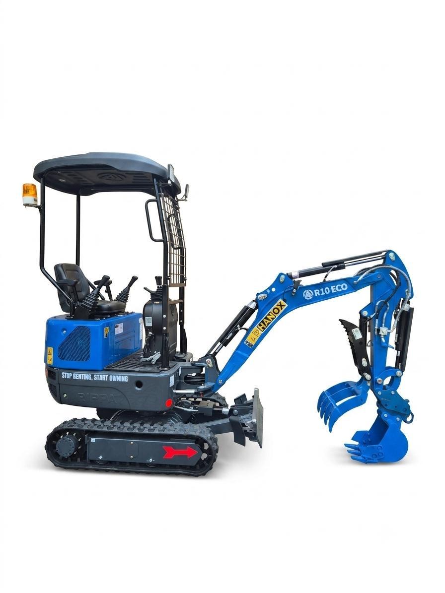 HANOX Minibagger 1t Kubota-Diesel EURO5