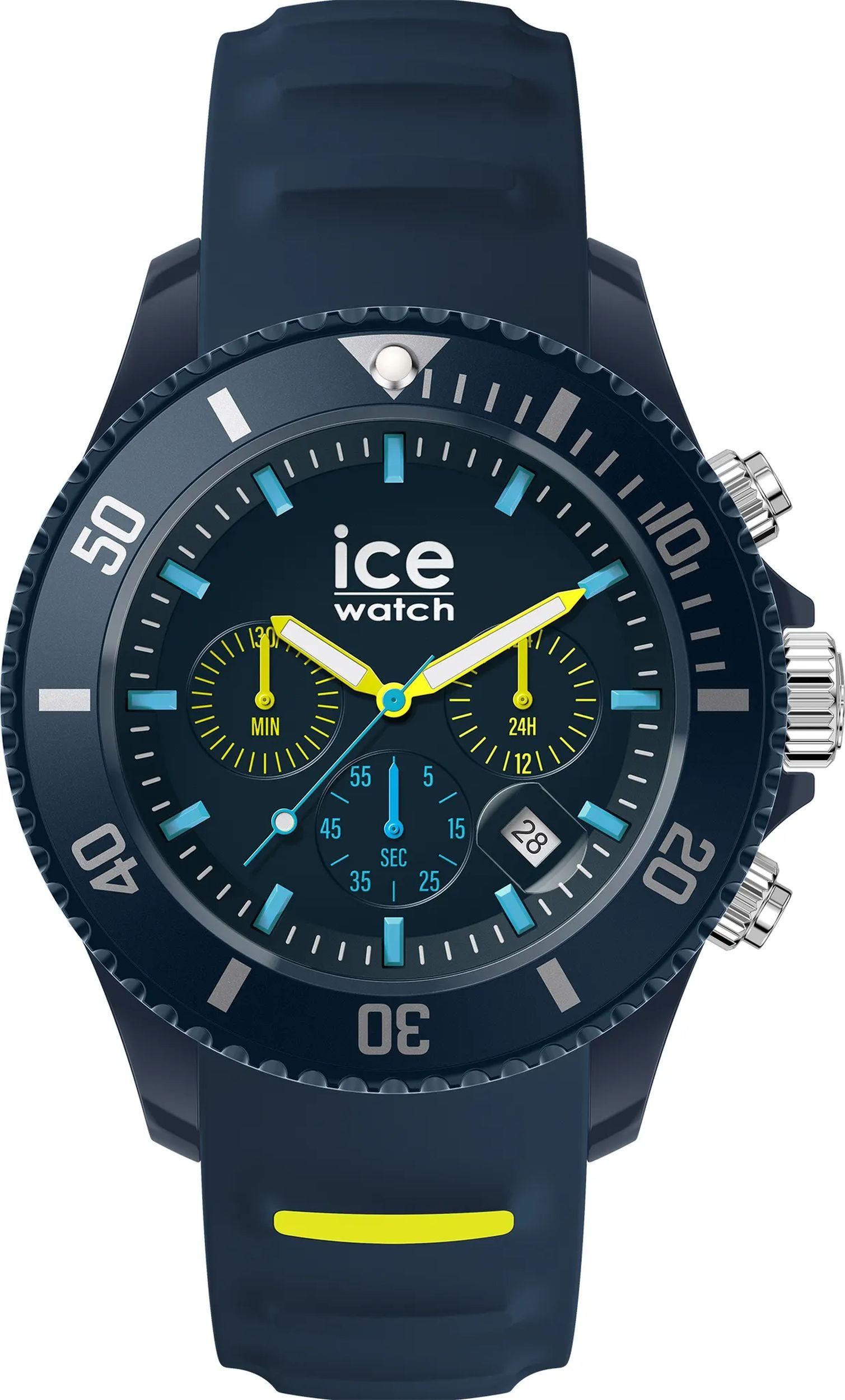 Ice-Watch 021426 Blue lime Medium Chronograph Pánske hodinky Date blue