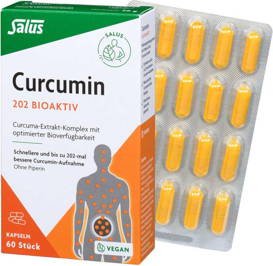 Salus Curcumin 202 Bioaktiv 60 Kps/26g