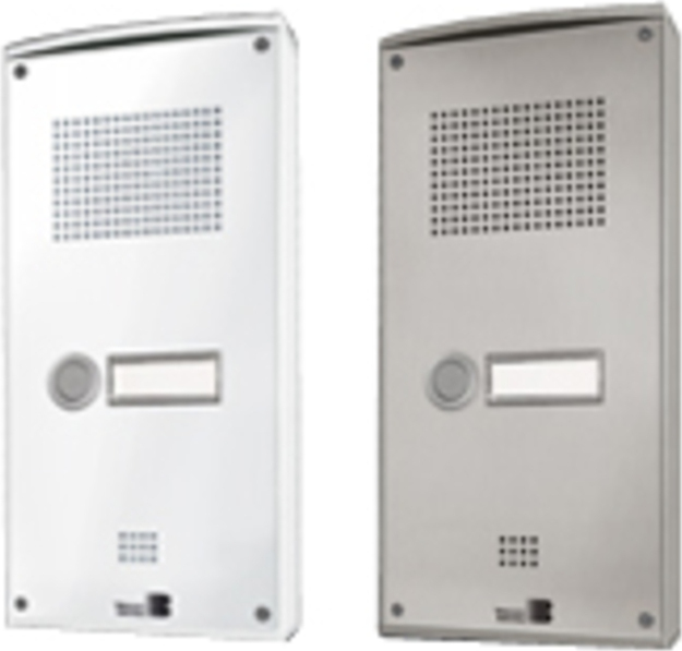 Telecom Behnke Behnke Serie 5, Aufputz-Set 1 Taste, silber 5-0055 (5-0055)