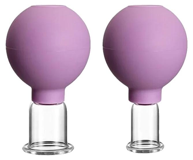 OEM Gesichtsmassager, Vakuum-Saugtherapie, Anti-Falten-Behandlung, Lila-32 2807