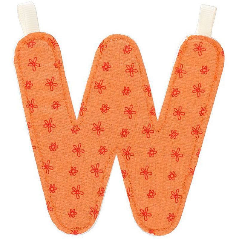 Lilliputiens Buchstabe Stoff : Buchstabe W Buchstaben Sortierung: Buchstabe W 86731