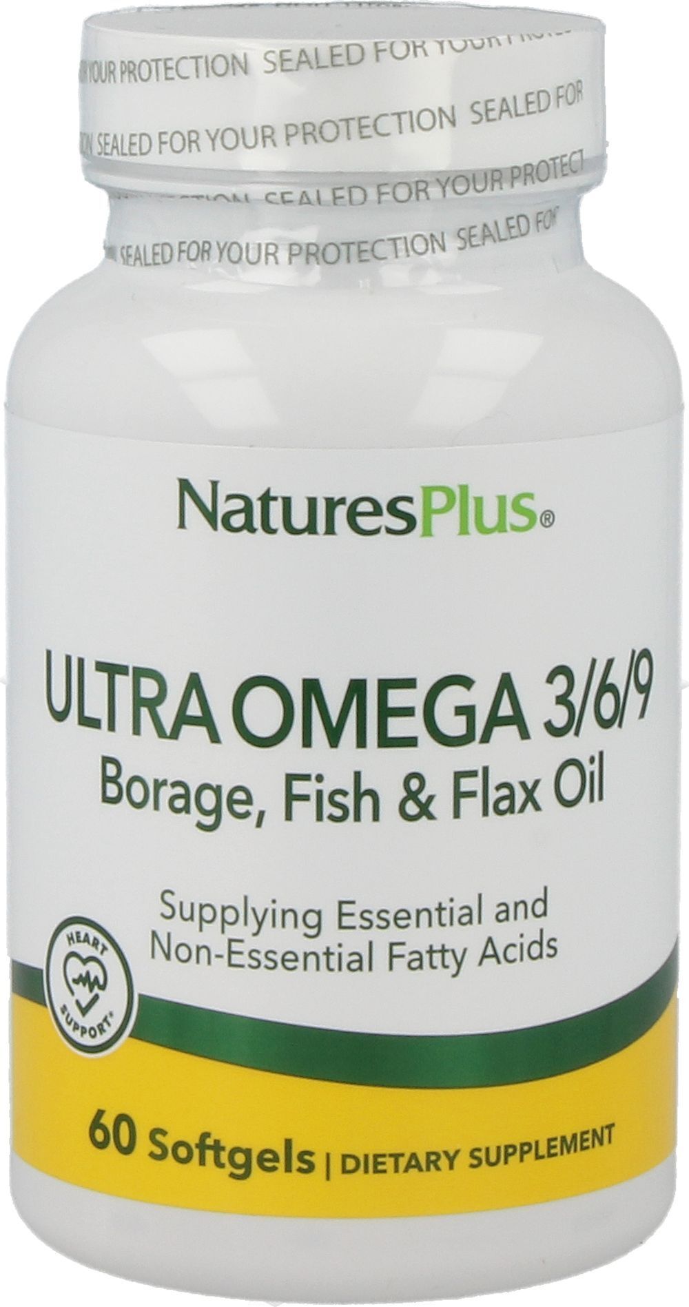Natures Plus Ultra Omega 3/6/9 – 60 Softgels 3967