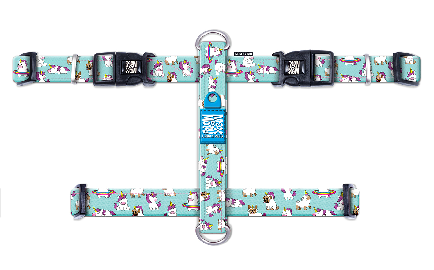 MAX MOLLY Max & Molly H-Geschirr, Einhorn, Größe L