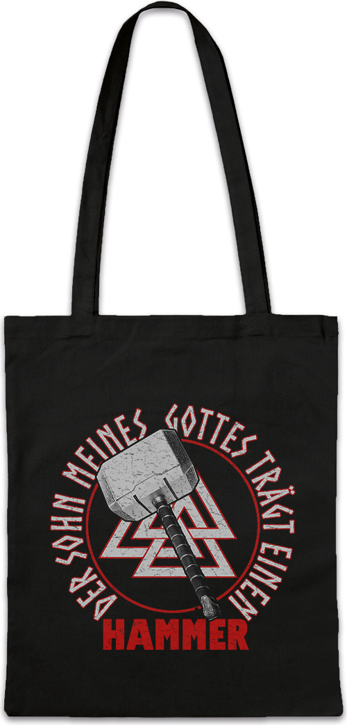 Eric Helmar Müller Urban Backwoods Sohn Meines Gottes, Stofftasche, Farbe: Schwarz BG17524BK_2