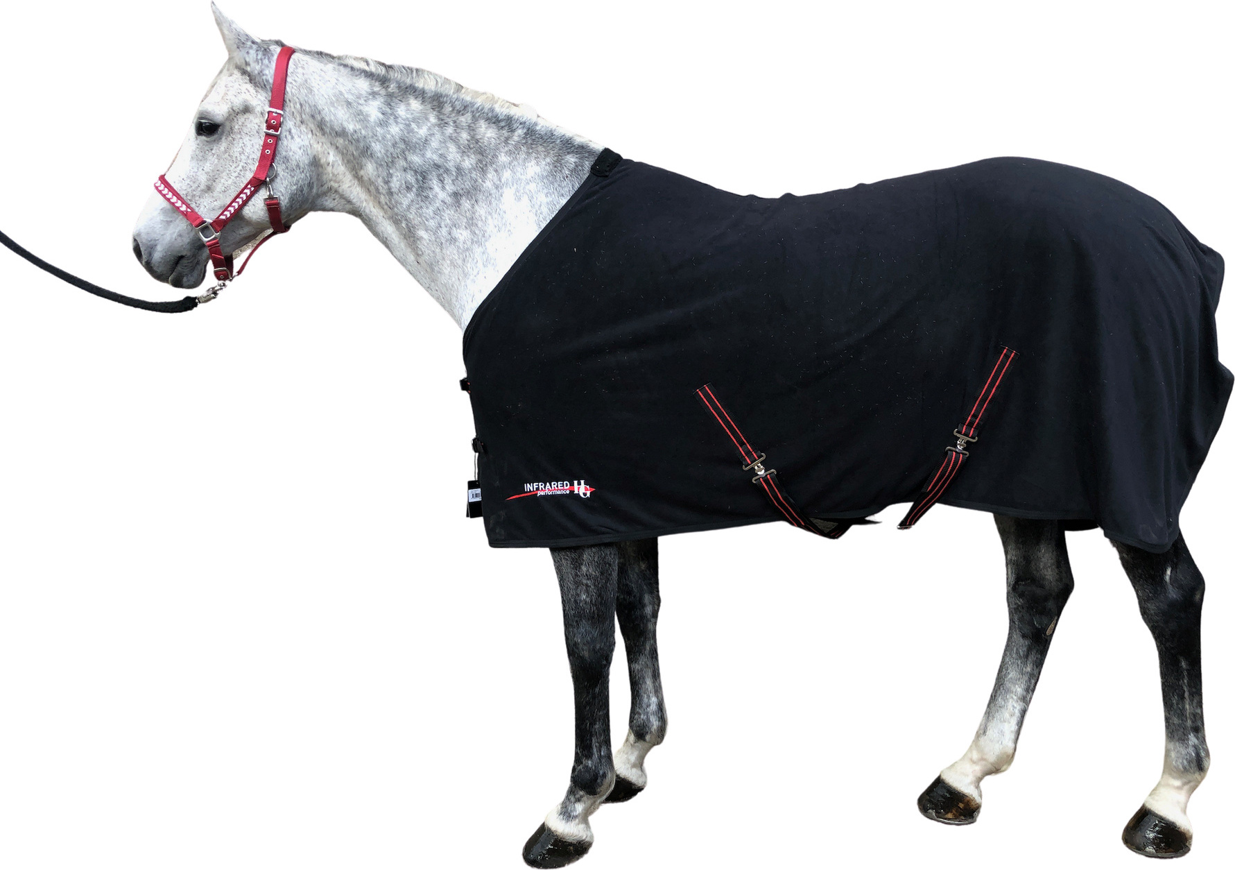 Couverture Polaire Pour Chevaux Horse Guard - Taille 105 Cm - Couleur Marine - Absorbe La Transpiration