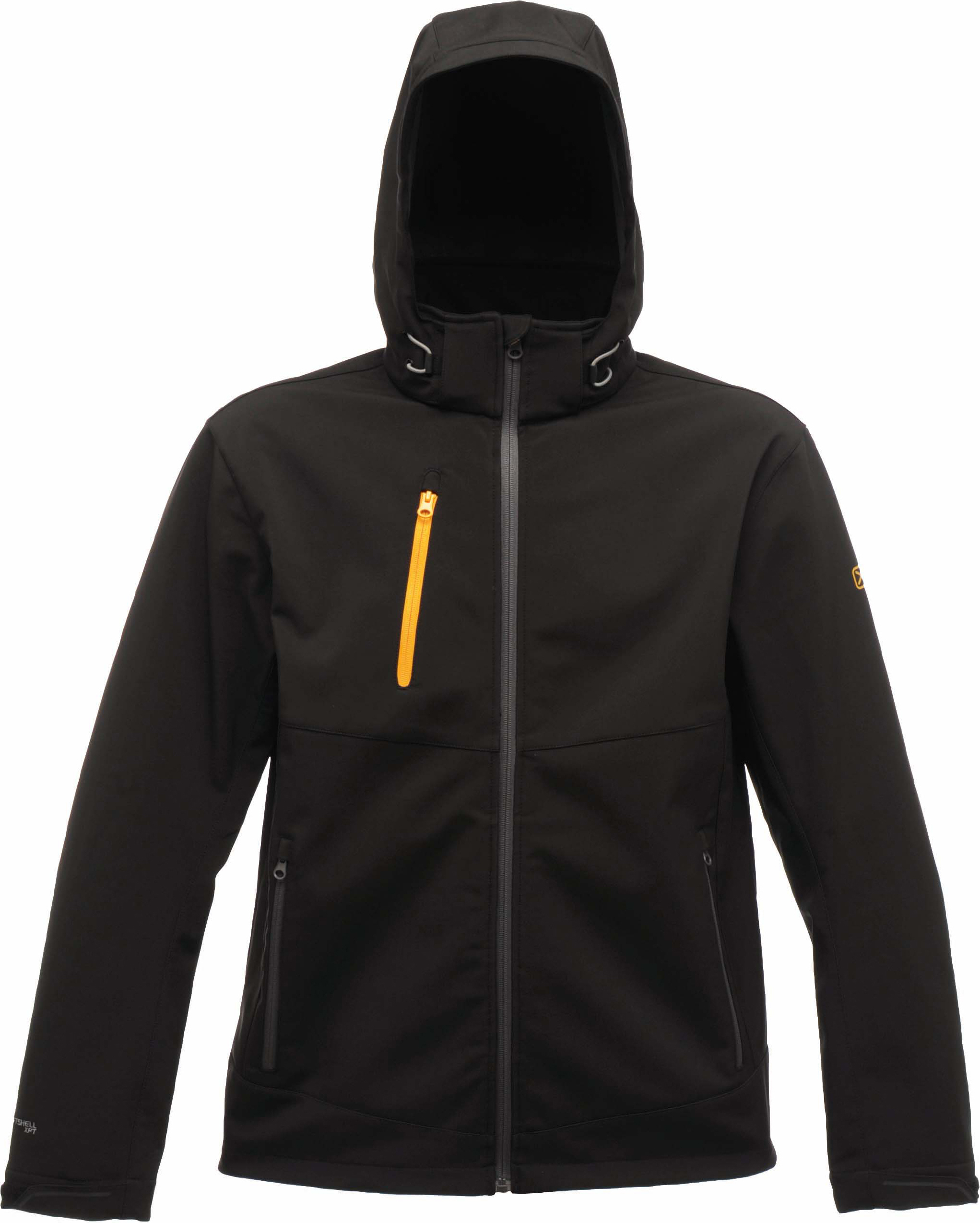 Regatta Herren Dropzone 3 Lagen Softshell Jacke RW4566 (S) (Schwarz) UTRW4566