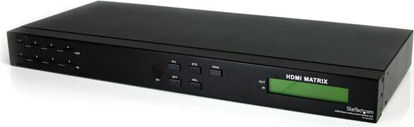 StarTech.com VS440HDMI Matrix Switch AV Matrix Switch Built-in Display