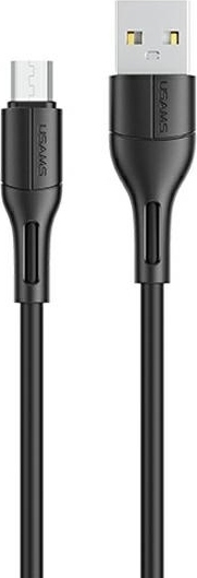 Usams U68 Microusb 2A Rýchlonabíjací Kábel 1M Čierny/Čierny Sj502Usb01 (Us-Sj502)