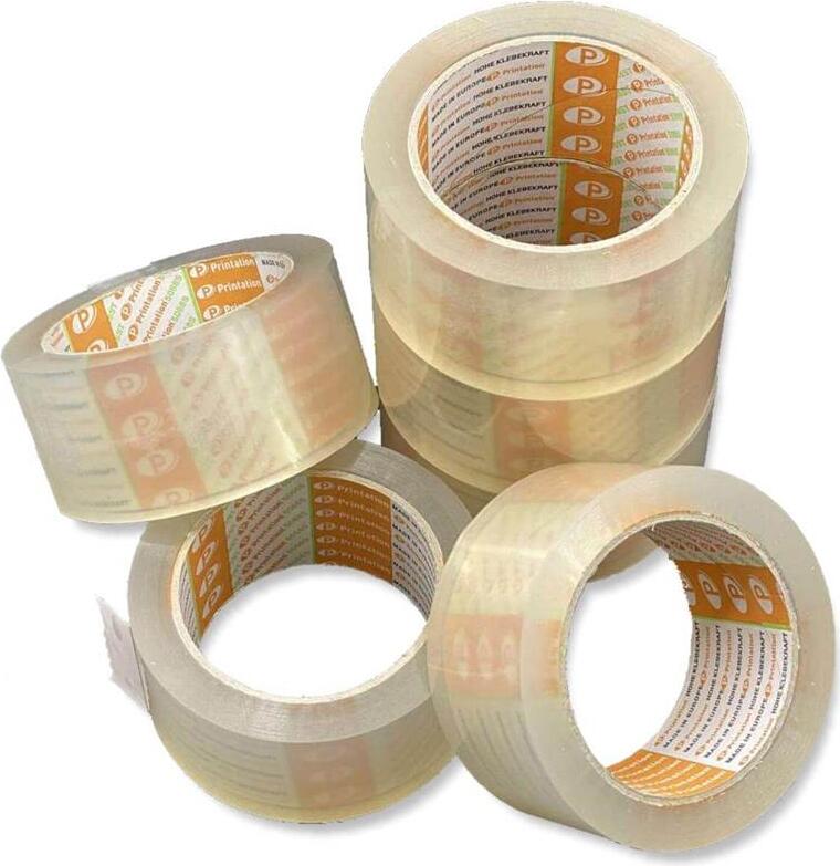 Pro-Grade Klebeband 6er-Pack – Extra Stark, 48 Mm X 50 M, Ideal Für Umzug & Versand