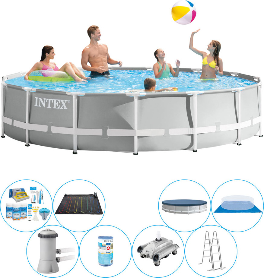Príslušenstvo k bazénom Plus - Rám Intex Prism Round 457x107 cm