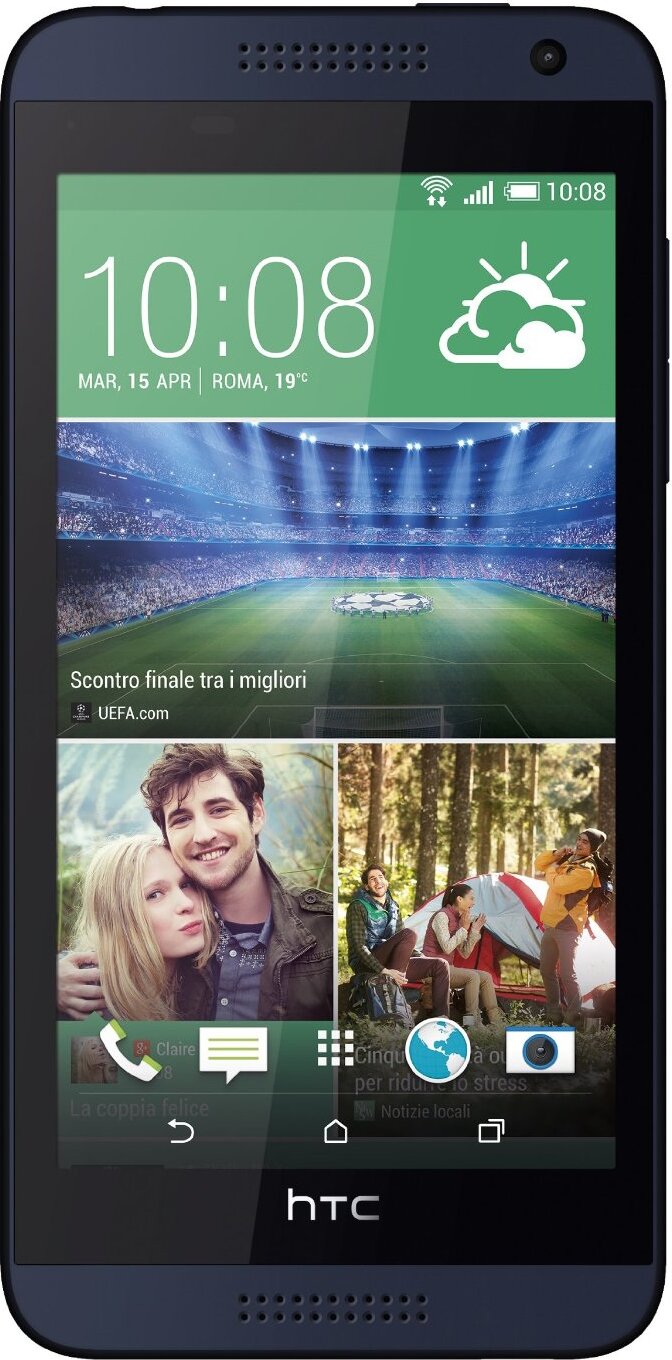 HTC Desire 610 blau 8 GB Smartphone LTE Quadcore Smartphone 8 MP Android "gut"