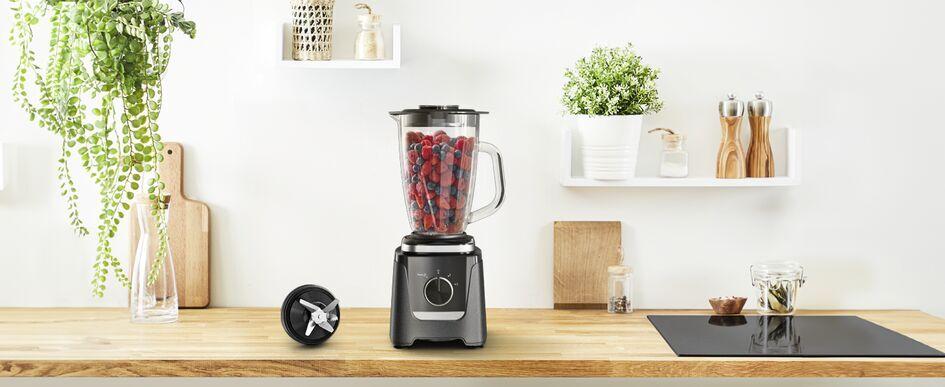 Moulinex Standmixer Blendforce 3 Schwarz, BL5958