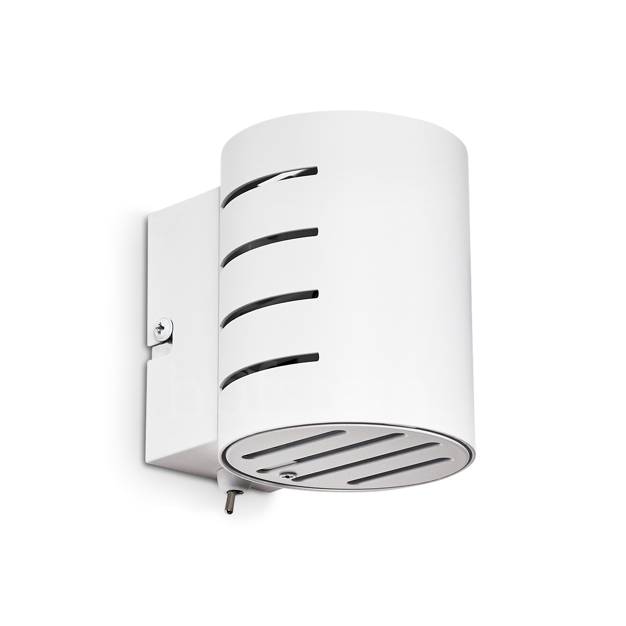 hofstein Terne »Terne« moderne Wandlampe aus Metall in Weiß H3526941