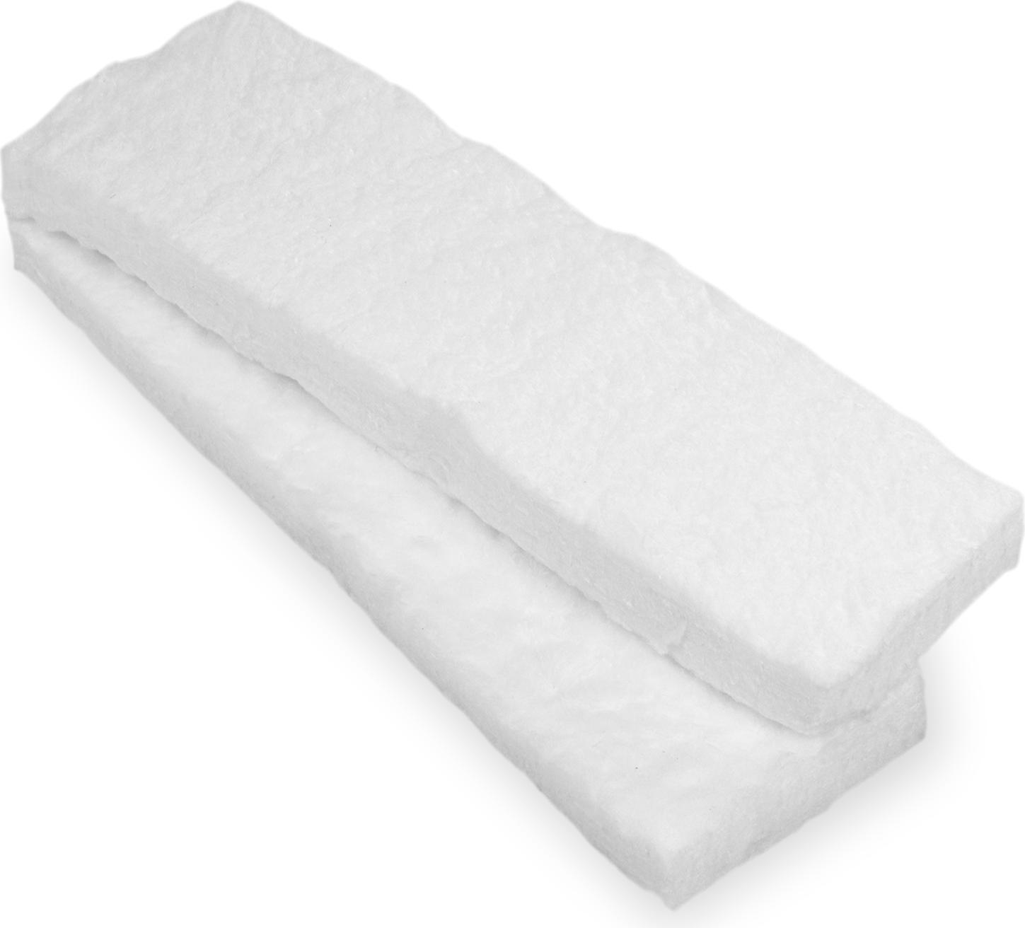 Moritz Keramische Wolle für Ethanolkamine – 2er Set, 30 x 10 x 3 cm