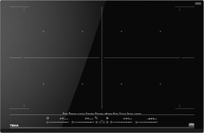 Teka IZF 88700 MST Black Built-in 80 cm Zone induction hob 7 zone(s)