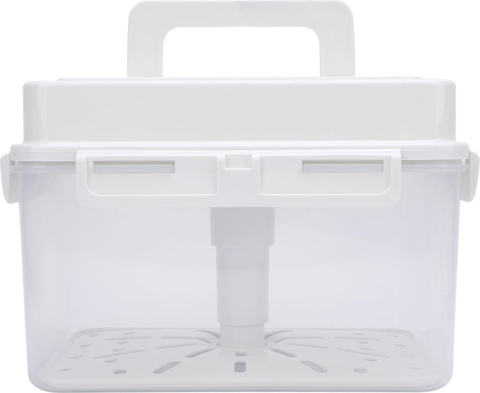 Cocosity Kimchi Gärung Container große Kapazität gute Abdichtung rechteckig Kimchi Beizen Gärung Box 4L