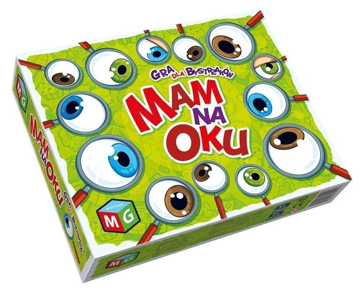 MULTIGRA Familienspiel Ich habe ein Auge auf 01553 geworfen