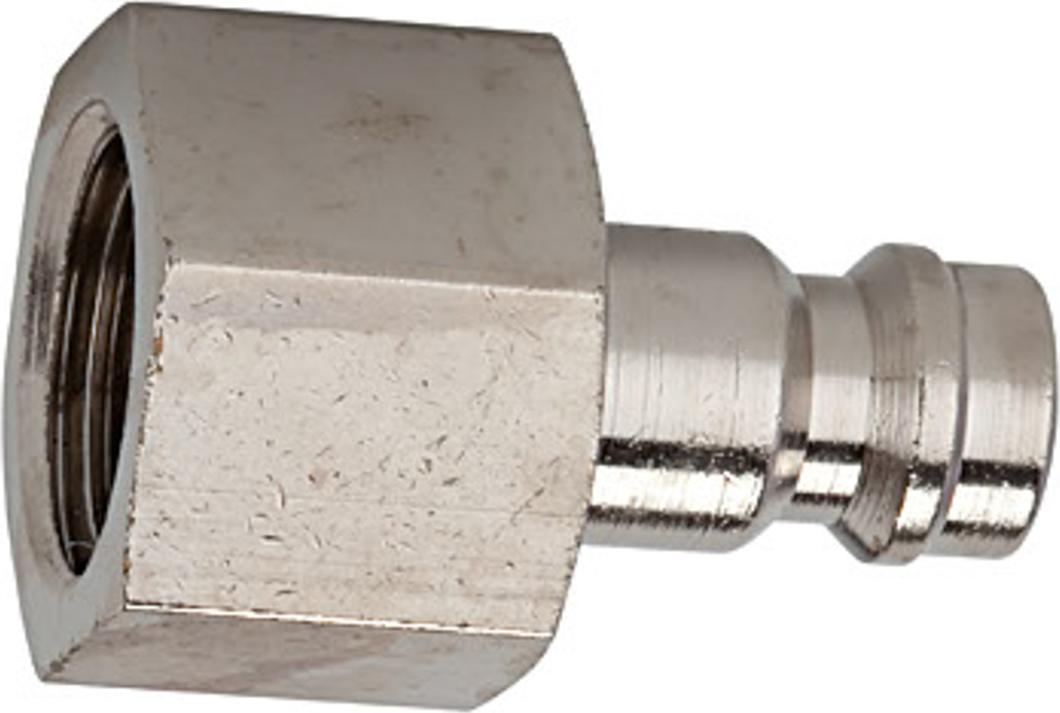 Riegler Nippel für Kupplungen NW 5, Messing vernickelt, G 1/4 IG 243.034-N