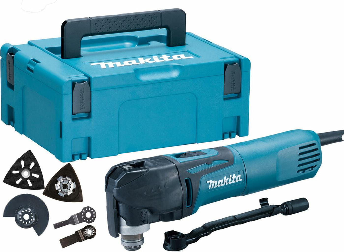 Makita MULTI-TOOL+UMFANGREICH.ZUBEHÖR (TM3010CX5J)
