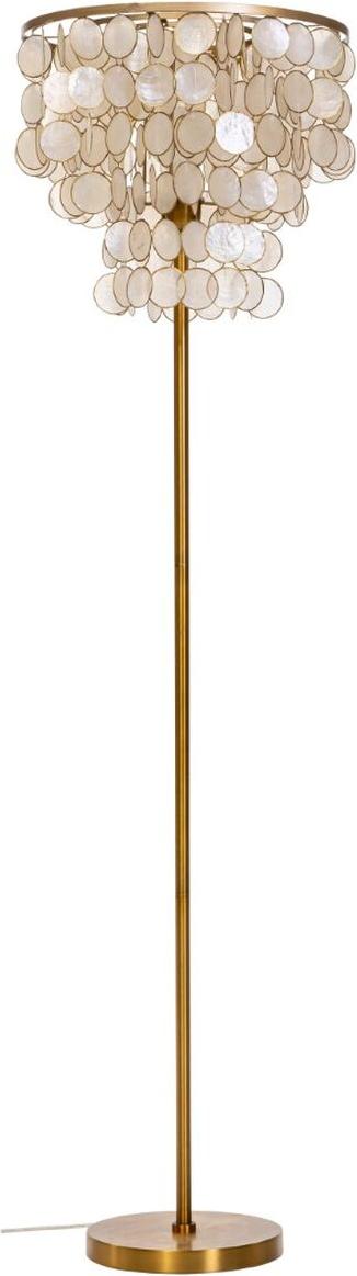 Stehlampe Home ESPRIT Beige Gold 220 V 40 x 40 x 153 cm