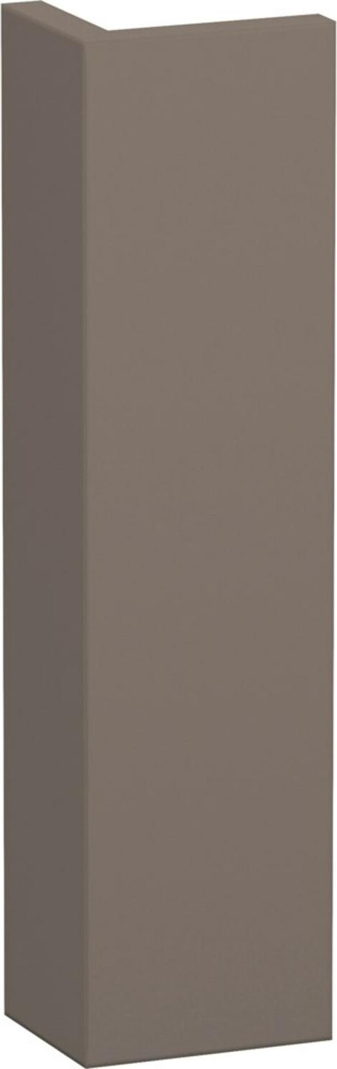Duravit Korpusblende L-CUBE für Korpustiefe 477 mm / 547 mm basalt matt LC589904343