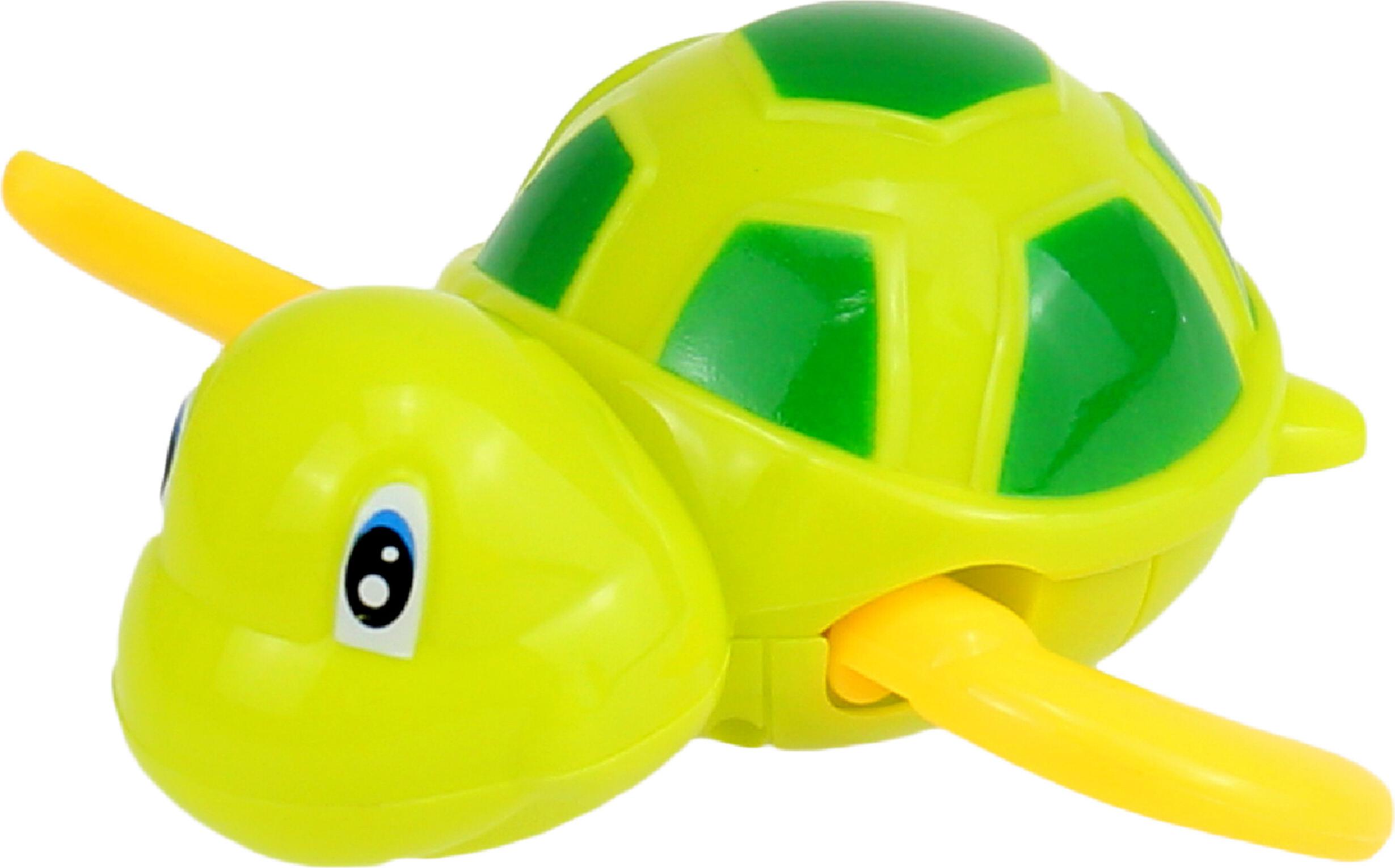 Aga4Kids Ausziehbares Baby Bad Spielzeug Grüne Schildkröte MR1425-Green-IKONKA