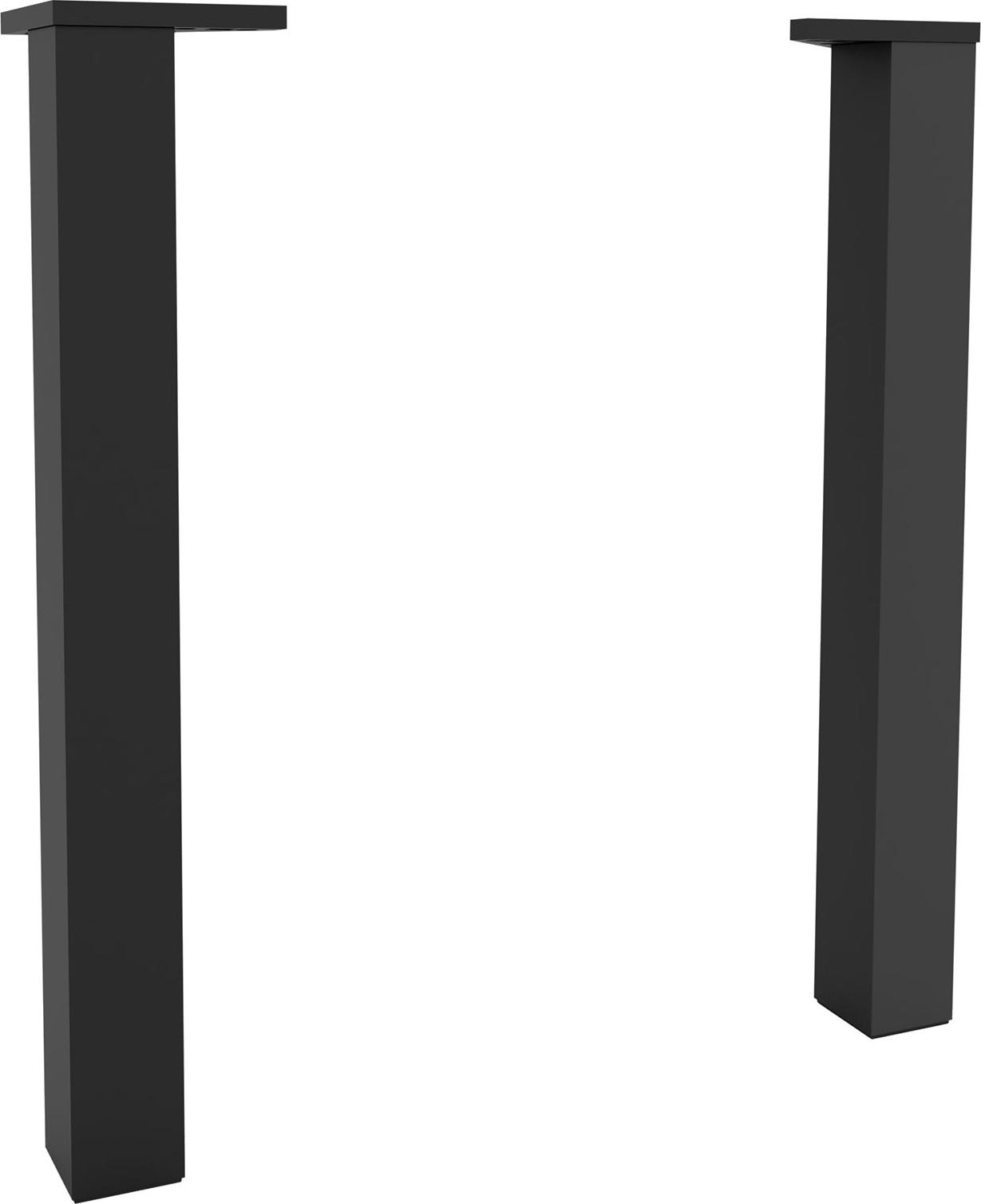 Salgar Satz 2 Füße SCHWARZ Hauteur 330 mm 97161