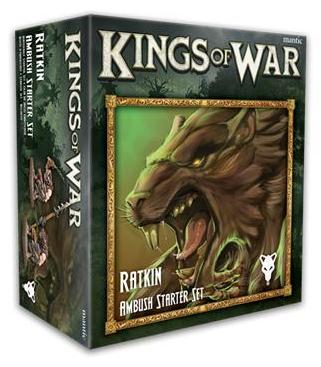 LexShop Kings of War – Ratkin-Hinterhalt-Starter-Set