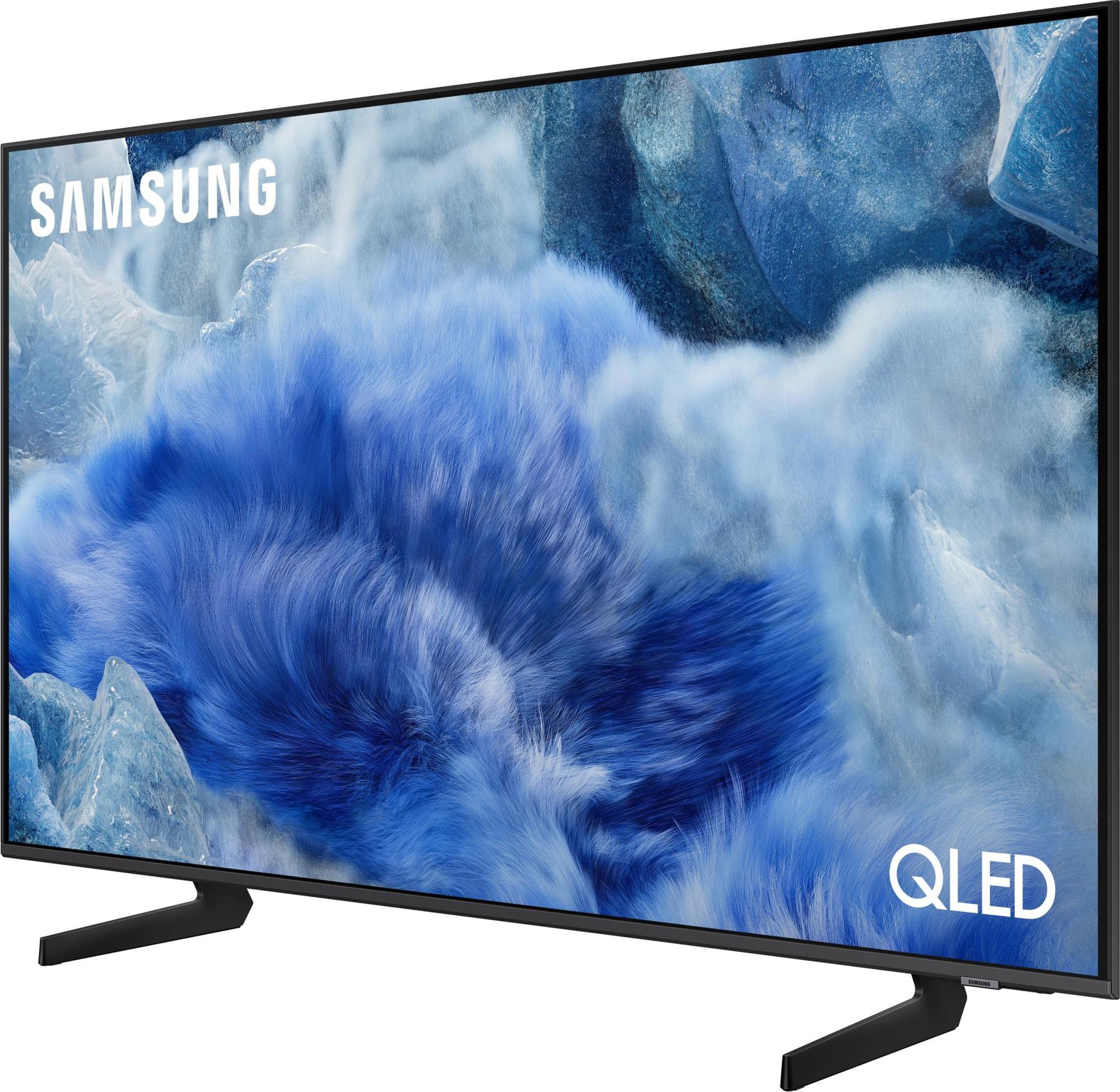 Samsung Q8F QE50Q8FAAU, 127 cm (50"), 3840 x 2160 pixelov, QLED, Smart TV, WLAN, sivá, titánová