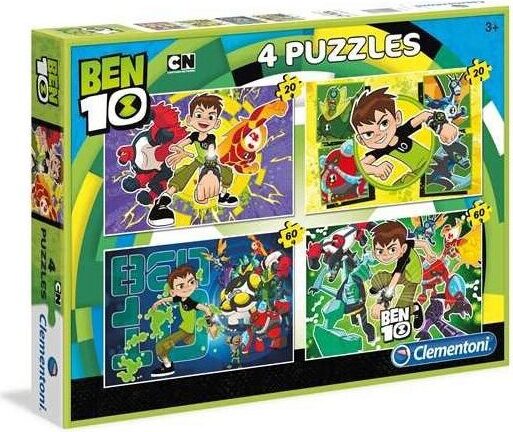 Puzzle Clementoni - Ben 10, 20, 20, 60 und 60 Teile WLP-Clementoni-07616