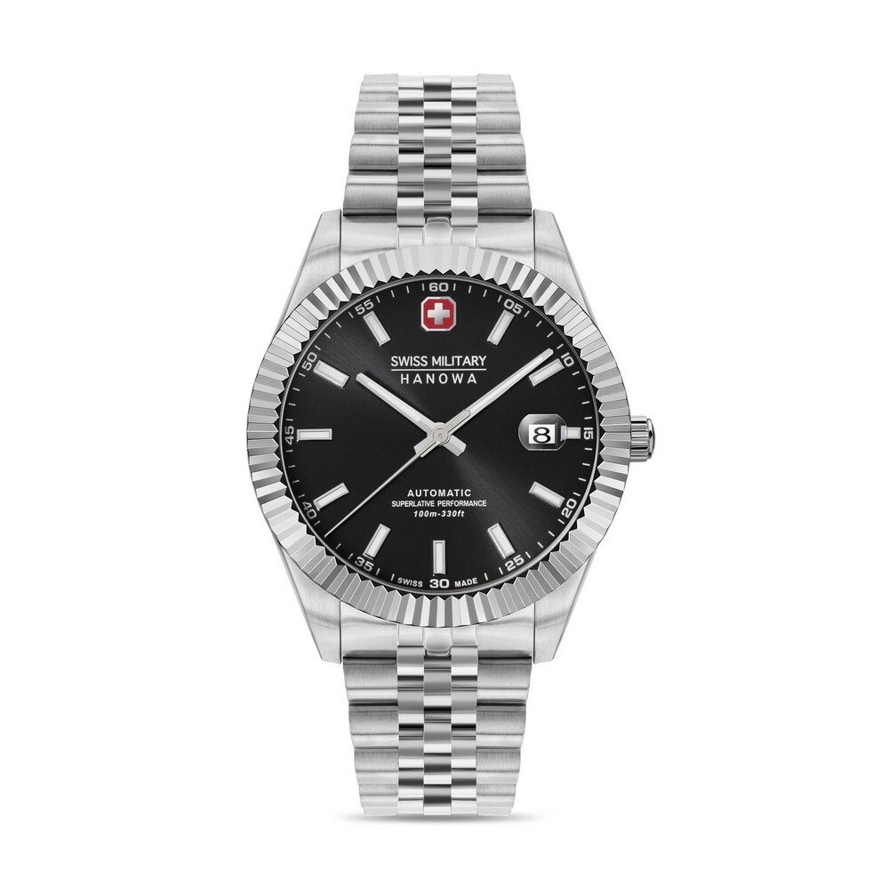 Swiss Military Hanowa - SMWGL0002101 - Náramkové hodinky - Pánske - Automatické - Diligenter