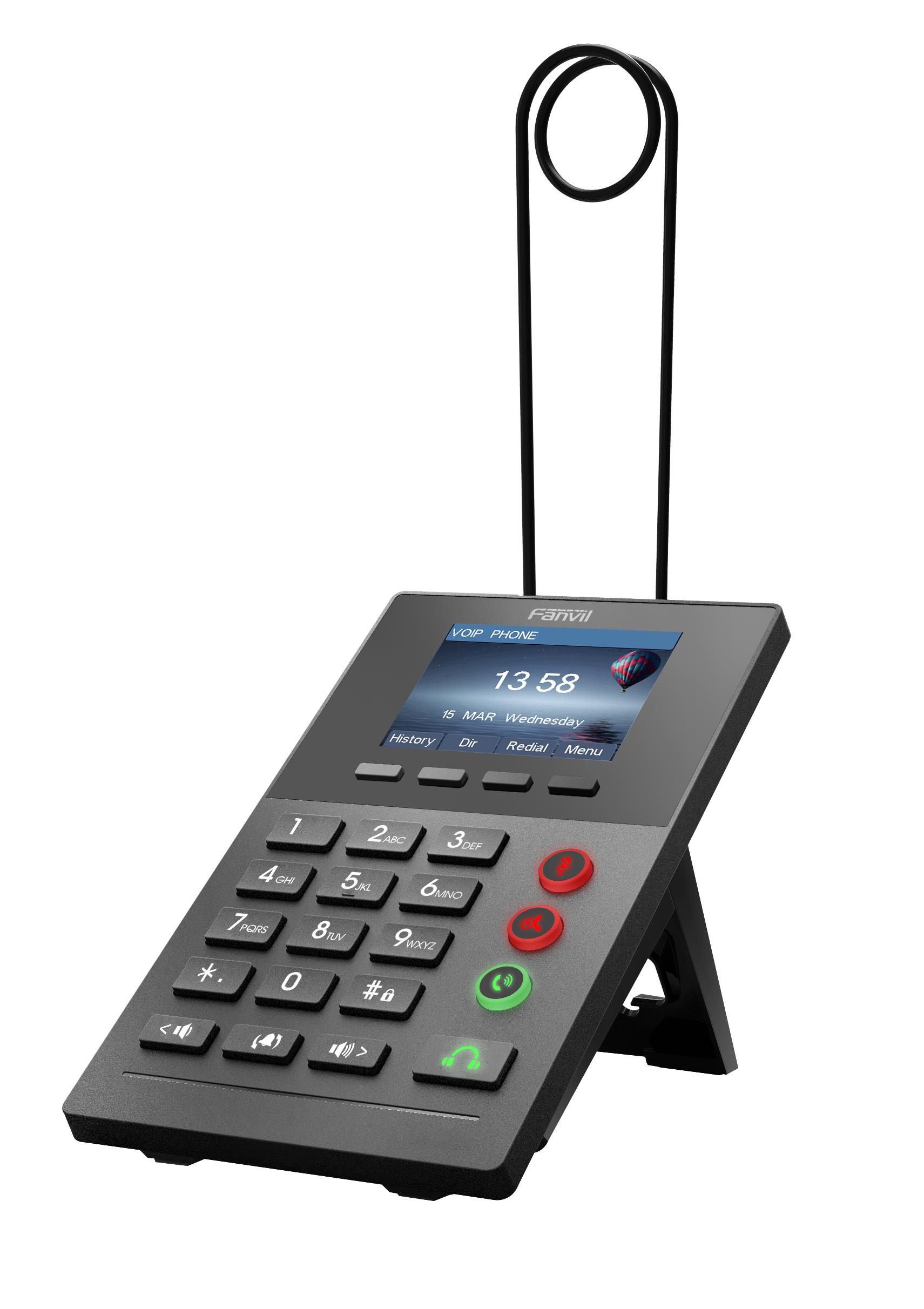 Fanvil X2P - VoIP-Telefon mit Rufnummernanzeige