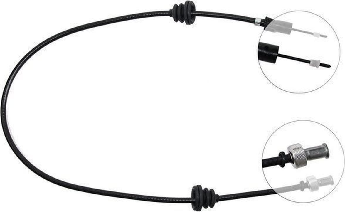 Tachowelle zur Geschwindigkeitsanzeige 1.020 mm A.B.S. für u.a. VW GOLF K43136