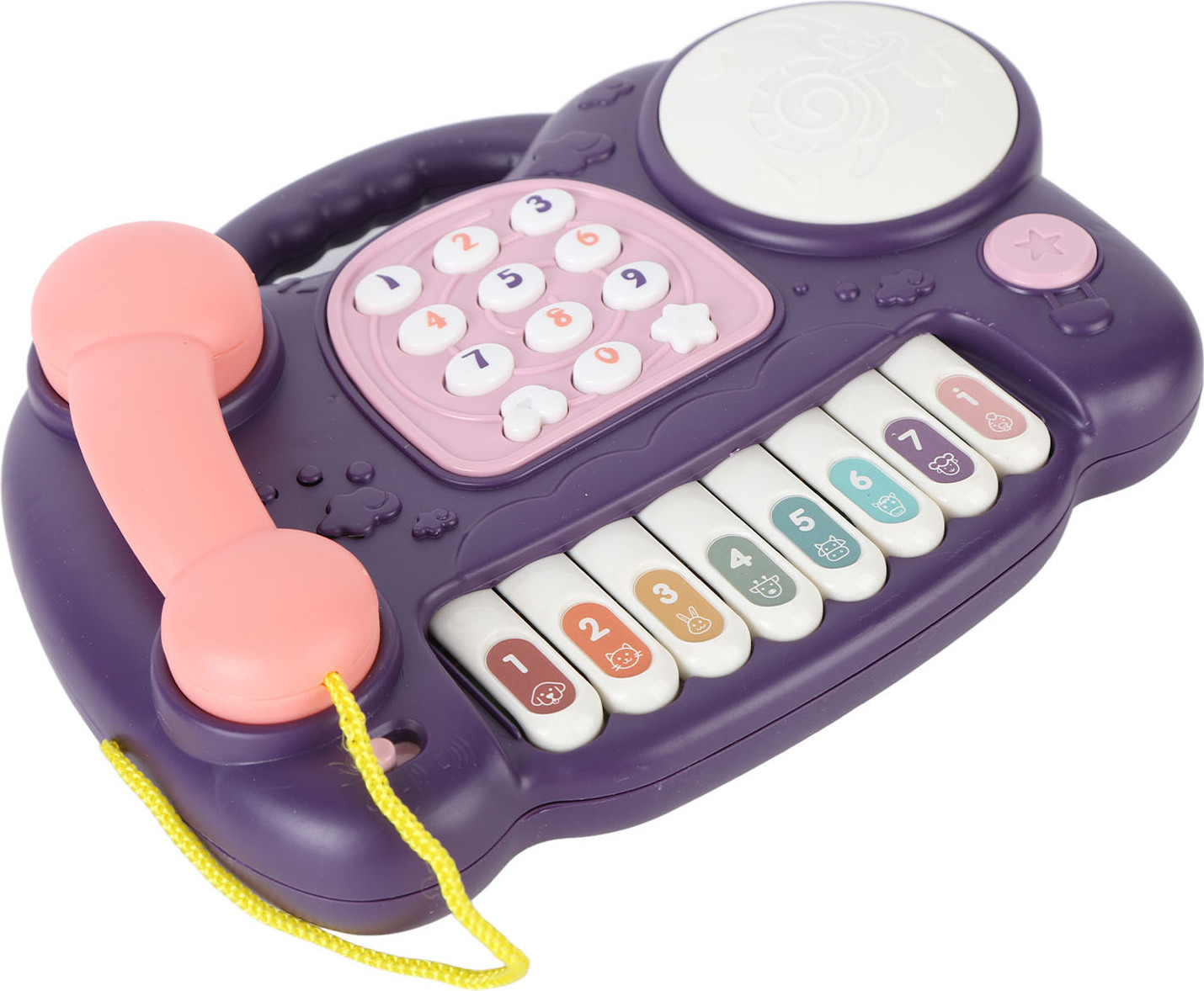 Detský telefón Piano Drum Toy, detský telefón Piano Drum Toy, detský telefón Piano Drum Toy, detský telefón Chatter Piano Drum, detský mobilný telefón Piano Drum Toy, hudobný telefón Piano Drum Toy