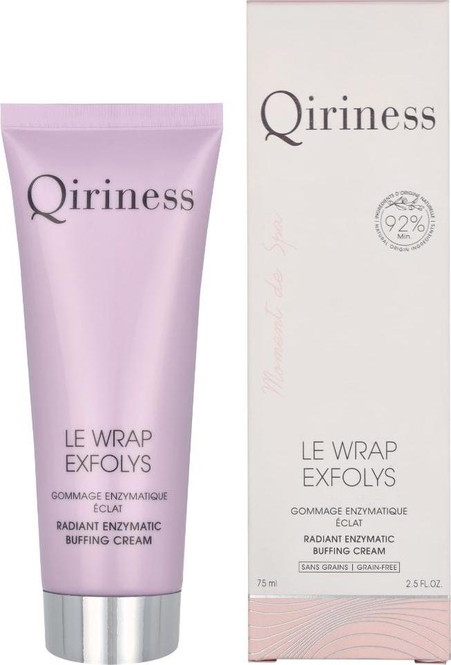 Qiriness Le Wrap Exfolys Radiant Enzymatic Buffing Cream 75 ml